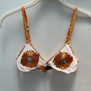 Urban Outfitters Flower Bralette